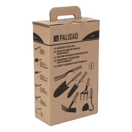 Набор садового инструмента Palisad 629127, пластиковые рукоятки, 6 предметов купить в Когалыме
