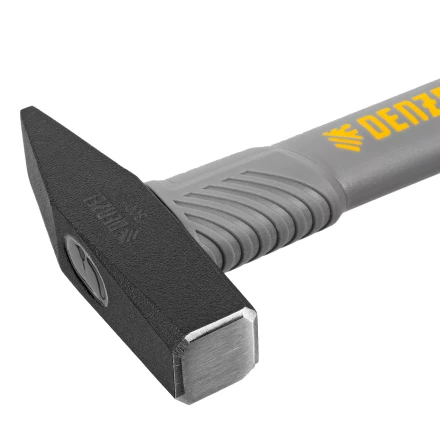 Молоток слесарный, 300 г Denzel, кованый, фибергласовая рукоятка c TPR покрытием 10483 купить в Когалыме