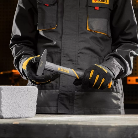 Молоток слесарный, 300 г Denzel, кованый, фибергласовая рукоятка c TPR покрытием 10483 купить в Когалыме