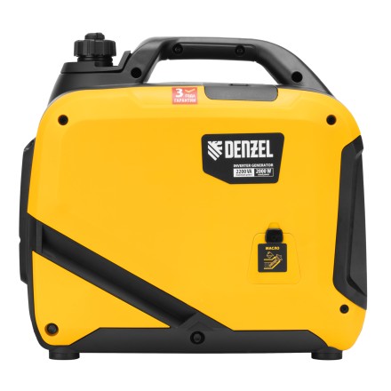 Генератор инверторный DENZEL GS-2200iS, 2,2 кВт, 230 В, закрытый корпус, ручной старт купить в Когалыме