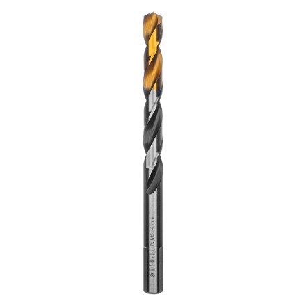 Сверло спиральное по металлу Denzel 9 x 125мм, Р6М5, Golden Tip, многогранная заточка, 718284 купить в Когалыме