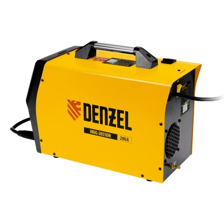 Аппарат инвертор. полуавтомат. cварки Denzel IMIG-205SDR, 200 А, ПВ 60%, катушка 5 кг купить в Когалыме