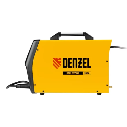Аппарат инвертор. полуавтомат. cварки Denzel IMIG-205SDR, 200 А, ПВ 60%, катушка 5 кг купить в Когалыме