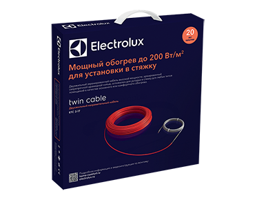 Кабель нагревательный ELECTROLUX ETC 2-17-100 (комплект теплого пола) купить в Когалыме