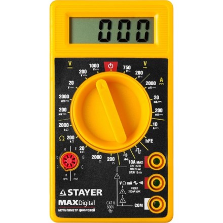 Мультиметр STAYER &quot;MASTER&quot; MAXDigital цифровой 45306 купить в Когалыме