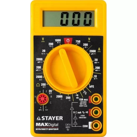 Мультиметр STAYER "MASTER" MAXDigital цифровой 45306 купить в Когалыме