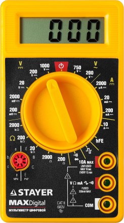 Мультиметр STAYER &quot;MASTER&quot; MAXDigital цифровой 45306 купить в Когалыме