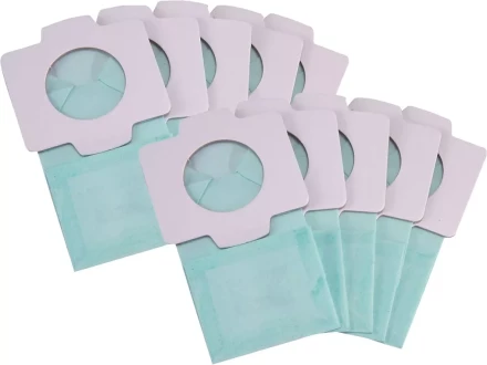 Бумажный пылесбор.мешок антибактериальный для DCL182/CL107FD/CL105D/CL104D/CL072D (10шт.), Makita 198744-5 купить в Когалыме