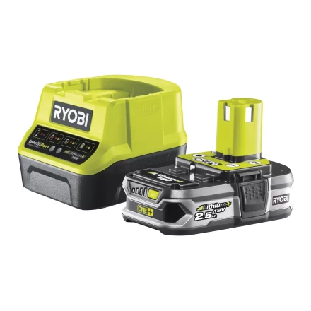 Ryobi ONE Li-Ion аккумулятор 2.5Aч  зарядное устройство RC18120, RC18120-125 купить в Когалыме