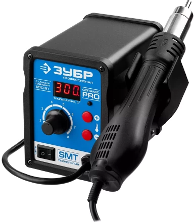 Паяльные станции цифровые 100-450C с воздушным нагревом серия ПРОФЕССИОНАЛ купить в Когалыме