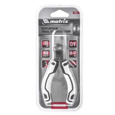 Кусачки торцевые Mini 105 мм авторазжим Pro Matrix 17837 купить в Когалыме