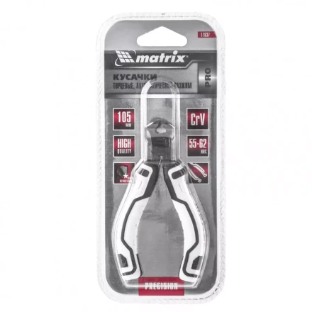 Кусачки торцевые Mini 105 мм авторазжим Pro Matrix 17837 купить в Когалыме