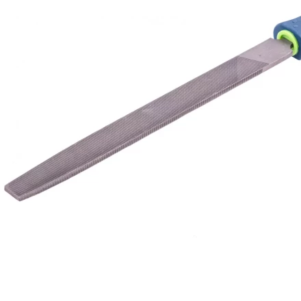 Напильник 200 мм плоский двухкомпонентная рукоятка №2 Сибртех 16227 купить в Когалыме