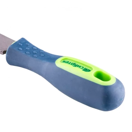 Напильник 200 мм плоский двухкомпонентная рукоятка №2 Сибртех 16227 купить в Когалыме