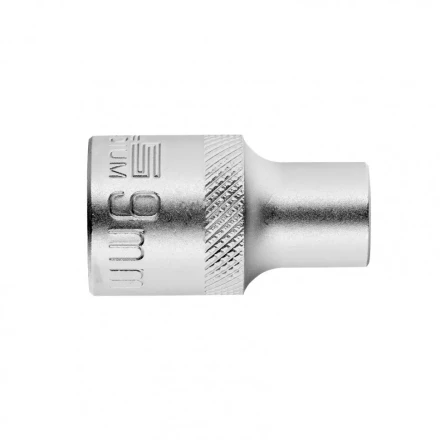 Головка торцевая 9 мм двенадцатигранная CrV под квадрат 1/2 хромированная Stels 13649 купить в Когалыме