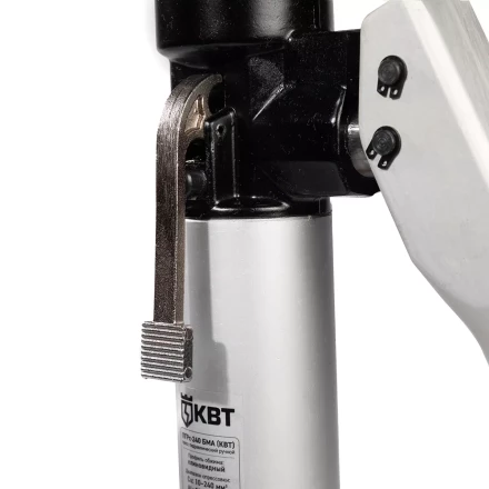 Пресс гидравлический ручной безматричный КВТ ПГРс-240 БМА из алюминиевого сплава с механизмом АСД для опрессовки наконечников до 240 мм2 (101937) купить в Когалыме