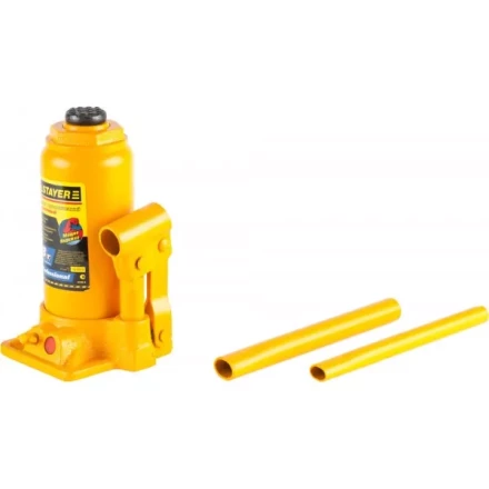 Домкрат STAYER "PROFI" гидравлический бутылочный, в кейсе, 8т, 200-385мм 43160-8-K купить в Когалыме
