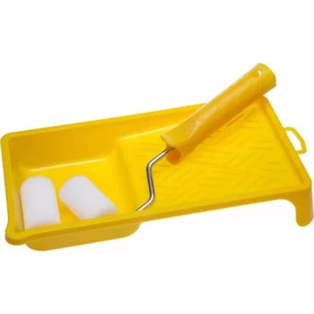 Набор STAYER Валик &quot;ПОРОЛОН&quot; МИНИ с ванночкой, 50мм, 70мм 0544-05-07 купить в Когалыме