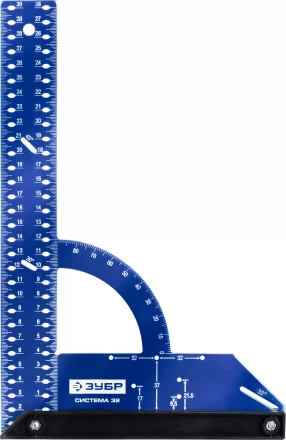 ЗУБР Система-32, разметочный мебельный угольник, Профессионал (34398-30) купить в Когалыме