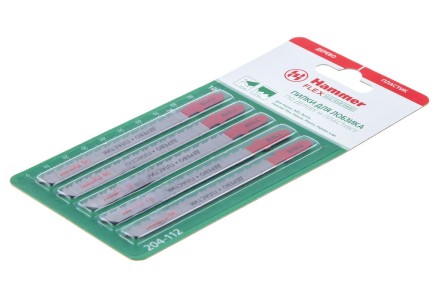 Пилки для лобзика HAMMER JG WD T101B (5шт.) купить в Когалыме