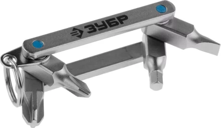 Мультитул ЗУБР"ЭКСПЕРТ"для горнолыжного и сноубордического снаряжения,суперкомпактный, HEX,SL 5 мм,PH №2,PZ № 3,4-в-1 27427-H4 купить в Когалыме