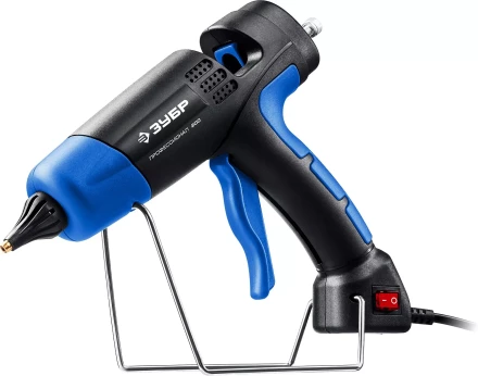 ЗУБР 200, d 11 мм, 20 г/мин, электрический термоклеевой пистолет, Профессионал (06852-11) купить в Когалыме