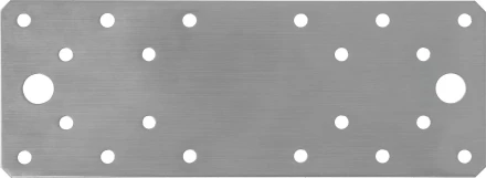 ЗУБР НКП-2.0, 180 x 65 x 2 мм, нержавеющая крепежная пластина, Профессионал (310636-180) купить в Когалыме