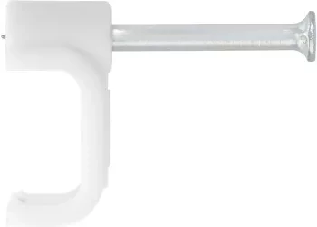 Скобы электроустановочные 7 мм прямоугольный профиль 50 штук СИБРТЕХ 47535 купить в Когалыме