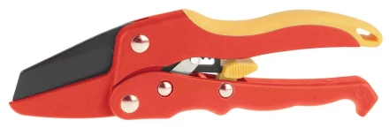 Секатор GRINDA двухкомпонентные,нейлоновые,фибергласс ручки,храповый механизм,прямые лезвия с упорной наковальней,205мм 8-423317_z01 купить в Когалыме