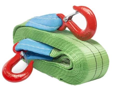 Буксир текстильный ленточный 8,0 т 5,0 м (крюк-крюк) 1002520 купить в Когалыме