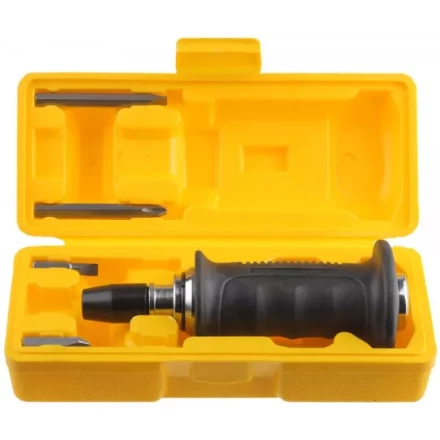 STAYER &quot;PROFI&quot;. Набор: Отвертка ударно-поворотная, обрезиненная рукоятка, с битами 25663-H4 купить в Когалыме