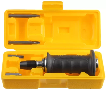 STAYER &quot;PROFI&quot;. Набор: Отвертка ударно-поворотная, обрезиненная рукоятка, с битами 25663-H4 купить в Когалыме