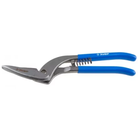 Ножницы по металлу цельнокованые ЗУБР &quot;ПЕЛИКАН&quot; 300мм, проходной рез, левые, твердость HRC 58-61 23013-30 купить в Когалыме