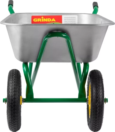 Тачка GRINDA строительная двухколесная, 110 литров 422394 купить в Когалыме
