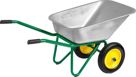 Тачка GRINDA строительная двухколесная, 110 литров 422394 купить в Когалыме