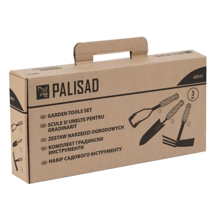 Набор садового инструмента Palisad 629117, деревянные рукоятки, 3 предмета купить в Когалыме