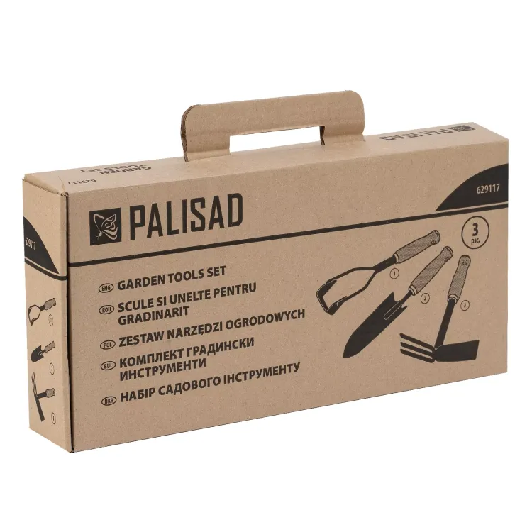 Набор садового инструмента Palisad 629117, деревянные рукоятки, 3 предмета купить в Когалыме