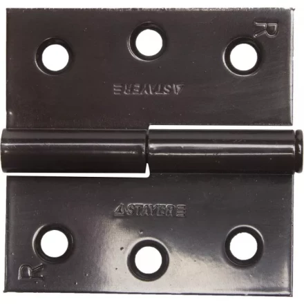 Петля дверная STAYER "MASTER" разъемная, цвет коричневый, правая, 75мм 37613-75-3R купить в Когалыме