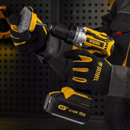 Щетка для дрели Denzel, 75 мм, Чашка, со шпилькой, нержавеющая витая проволока, 744773 купить в Когалыме