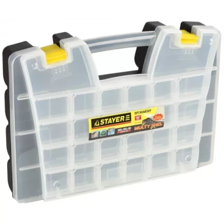 Органайзер двойной "PROMULTI-15" пластиковый, STAYER Professional 38037-15 купить в Когалыме