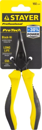 Тонкогубцы STAYER &quot;PROTech&quot; изогнутые, эксцентриковое расположение шарнира, 160мм 22027-4-16_z02 купить в Когалыме