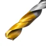 Сверло спиральное по металлу Denzel 10 x 133мм, Р6М5, Golden Tip, многогранная заточка, 718285 купить в Когалыме