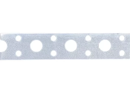 Лента перфорированная вентиляционная прямая 0,55 мм LP V 1,7 см х 25 м цинк СИБРТЕХ 46549 купить в Когалыме