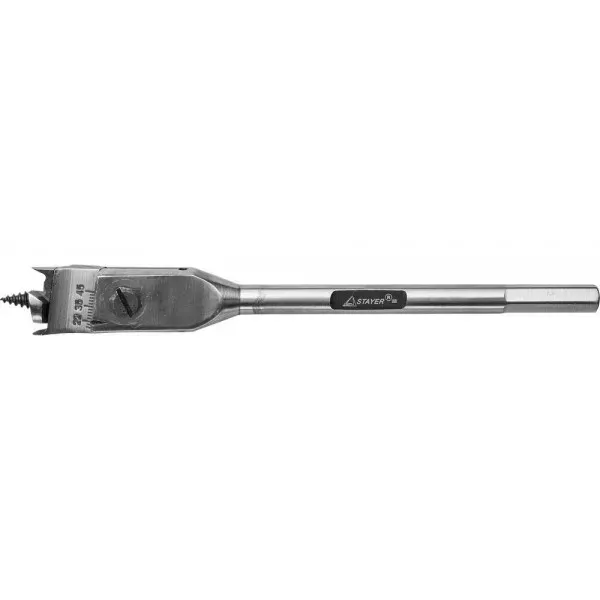 Сверло перовое по дереву, регулируемое, STAYER Professional 2951-22-76, d=22-76мм 2951-22-76 купить в Когалыме