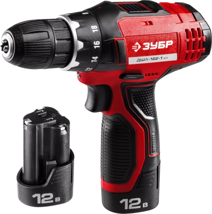 Дрель-шуруповерт 2 АКБ ДШЛ-122-1 КН серия МАСТЕР купить в Когалыме