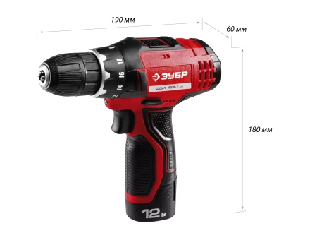 Дрель-шуруповерт 2 АКБ ДШЛ-122-1 КН серия МАСТЕР купить в Когалыме