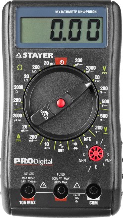 Мультиметр STAYER &quot;PROFESSIONAL&quot; PRODigital цифровой 45310 купить в Когалыме