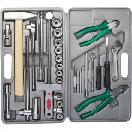 Набор слесарно-монтажного инструмента НИЗ "УНИВЕРСАЛ - 2", сталь 40Х, в пластиковом кейсе, 29 предметов 27620 купить в Когалыме