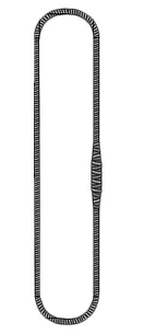 Строп канатный кольцевой СКК 1.6 т L=2.5 м  заплет купить в Когалыме