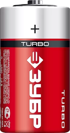 Батарейки TURBO алкалиновые D 1.5В серия Без серии купить в Когалыме